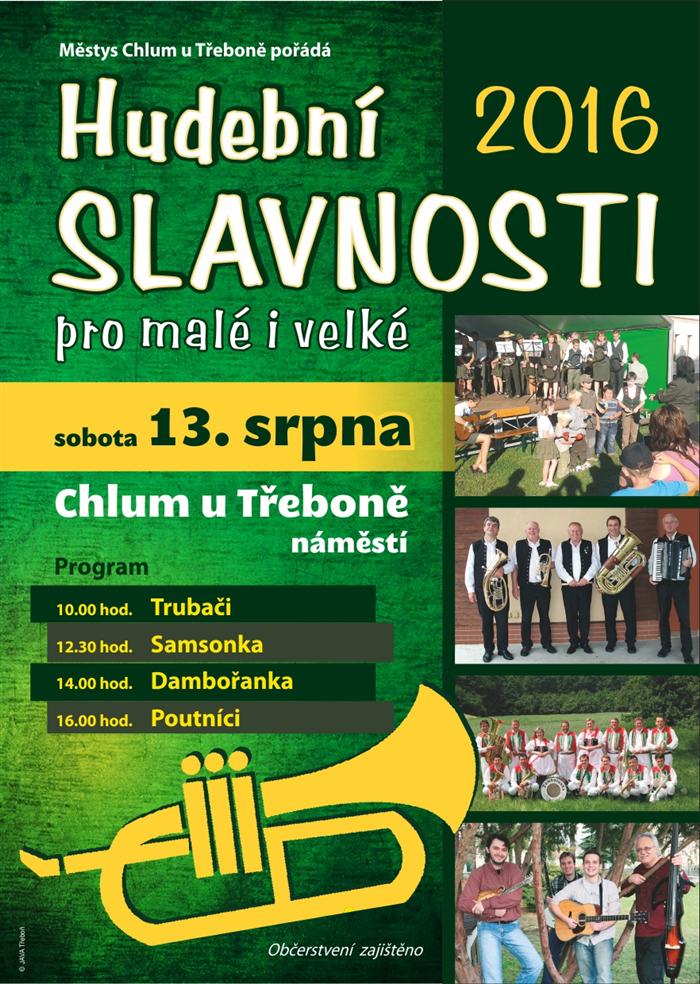 hudební slavností Chlum u Třeboně