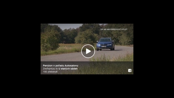 Pořad TV PRIMA AUTOSALON přijel k nám do penzionu