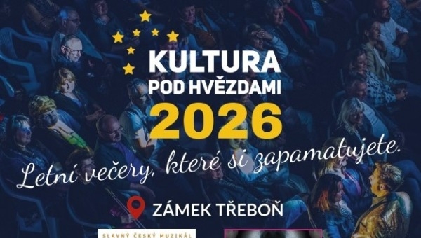 Kultura pod hvězdami Třeboň 2026